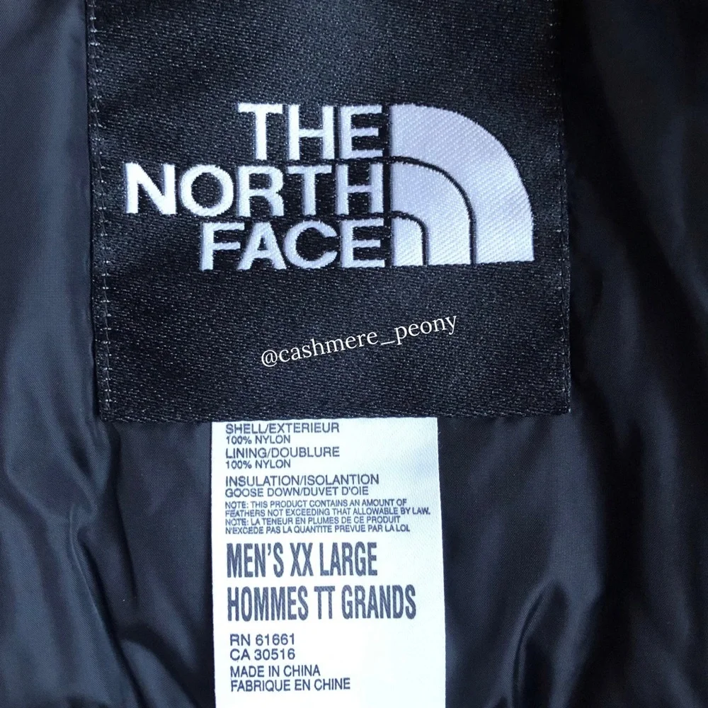 The North Face Nuptse Red Puffer Down Vest NF002Y0 XXL